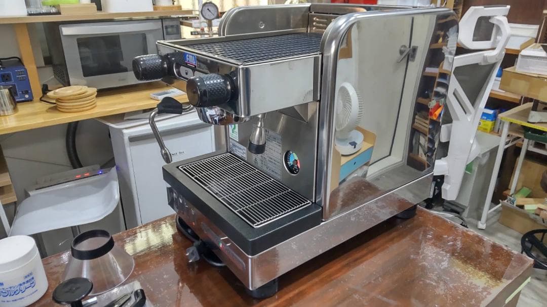 FMI LA-CIMBALI エスプレッソマシン M21JU-S/1　１００V