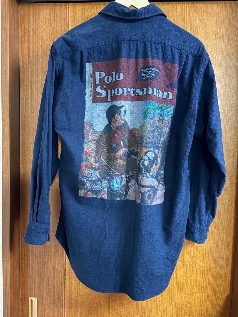 Polo Country Polo Sportsmanバックプリント 90s