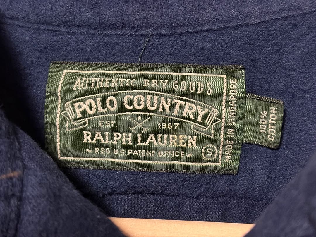 Polo Country Polo Sportsmanバックプリント 90s