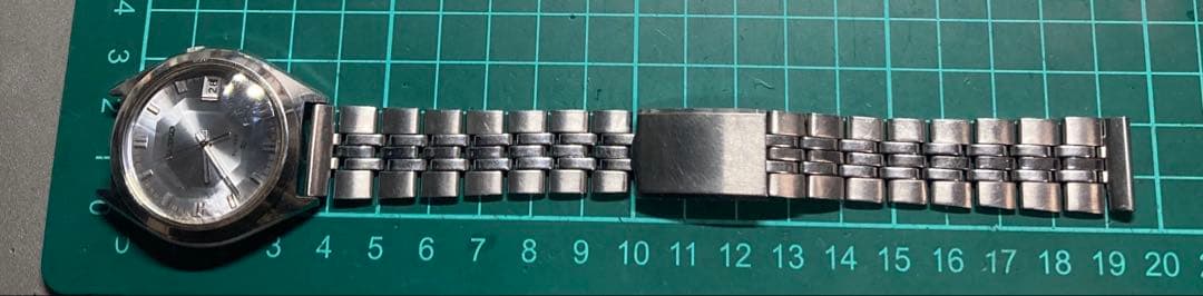 セイコー　EL 330 電磁テンプ式　カットガラス