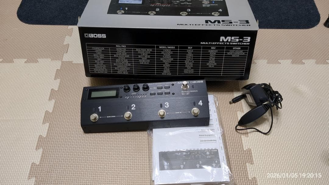 雅*様 BOSS MS-3 マルチエフェクトスイッチャー