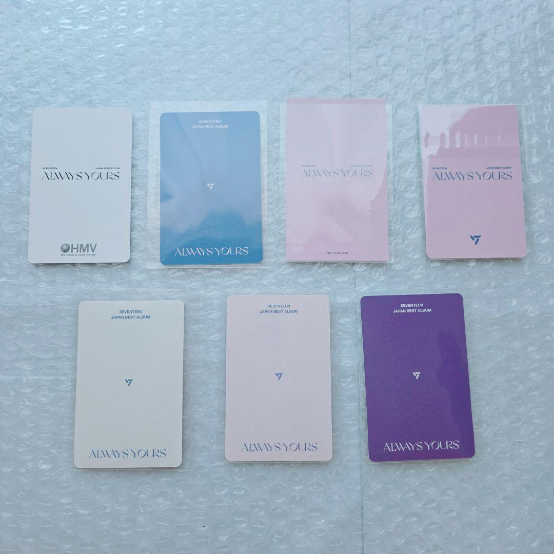 ジョンハン　always yours トレカ　初回限定盤　hmv ユニバ