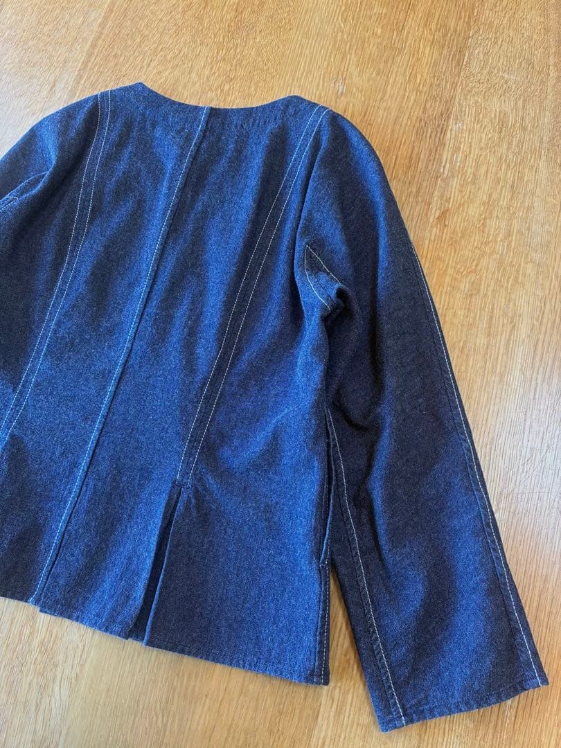 ババグーリ　柔らかで軽い着心地のデニムセットアップ　ヨーガンレール