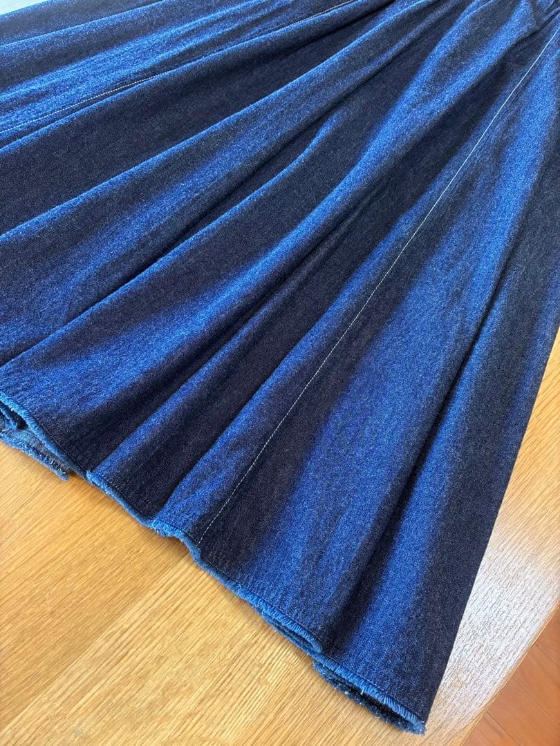 ババグーリ　柔らかで軽い着心地のデニムセットアップ　ヨーガンレール