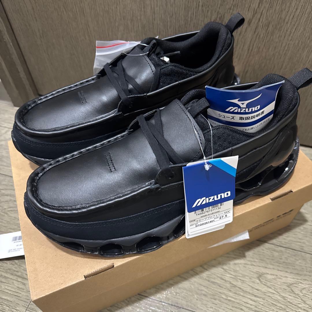 靴 Mizuno Wave Prophecy Moc SL Black 27.5cm
