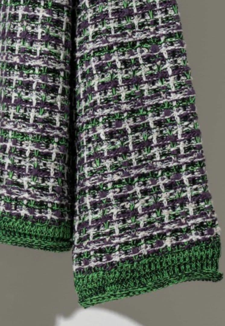 【美品】大森元貴着用 MAISON SPECIAL ツイード カーディガン