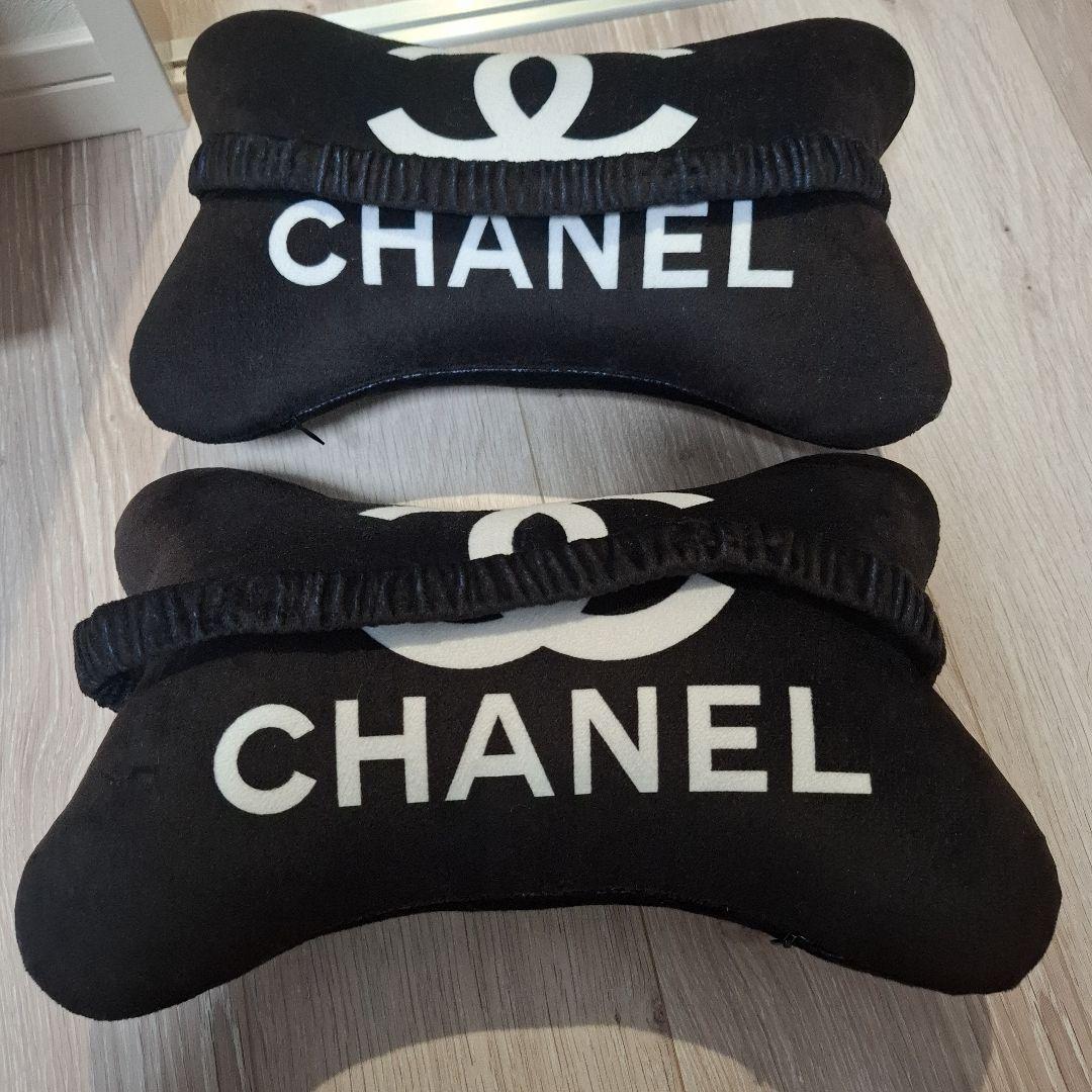 車 ヘッドレスト クッション CHANEL