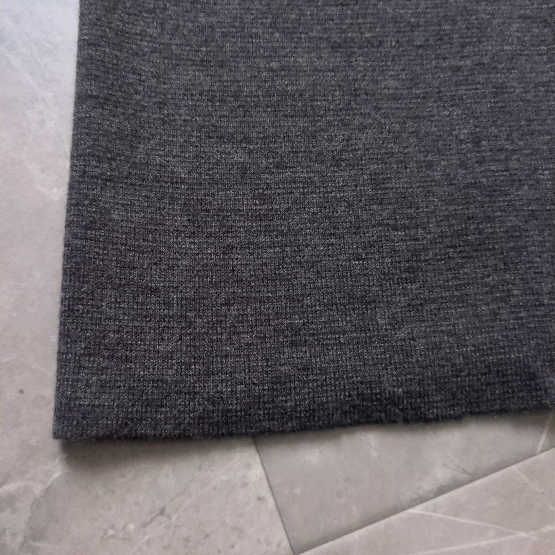 kayme/ケイミー 洗えるニット ミラノリブVネック ワンピース