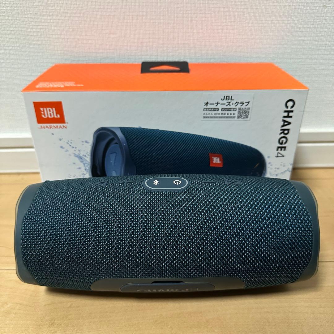 JBL CHARGE4 Bluetoothスピーカー ネイビー
