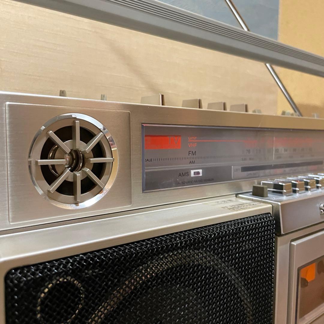 SONY／ソニー／ラジカセ／CFS-V3／メンテナンス済み／メンテセット付属