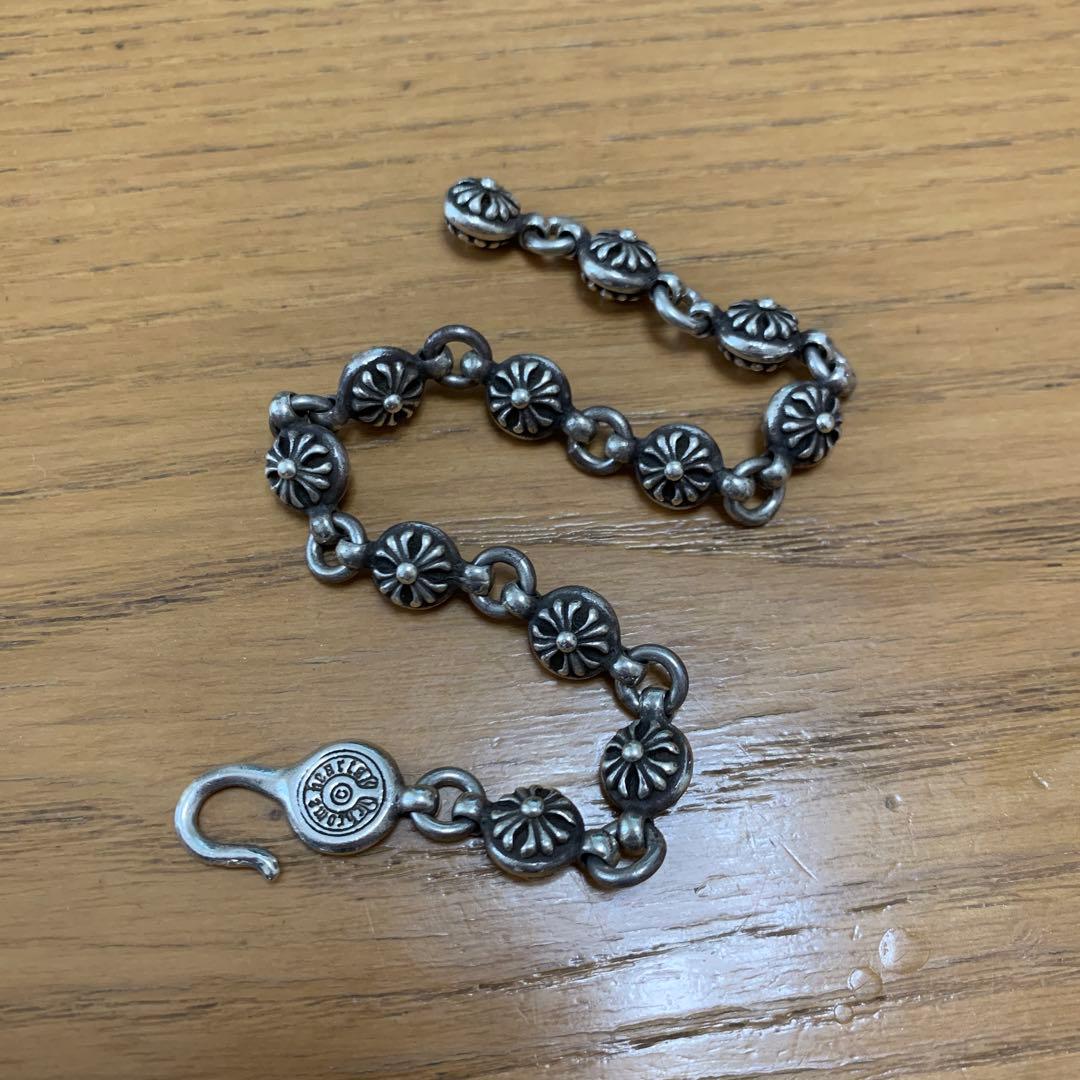 シルバークロスボールブレスレット