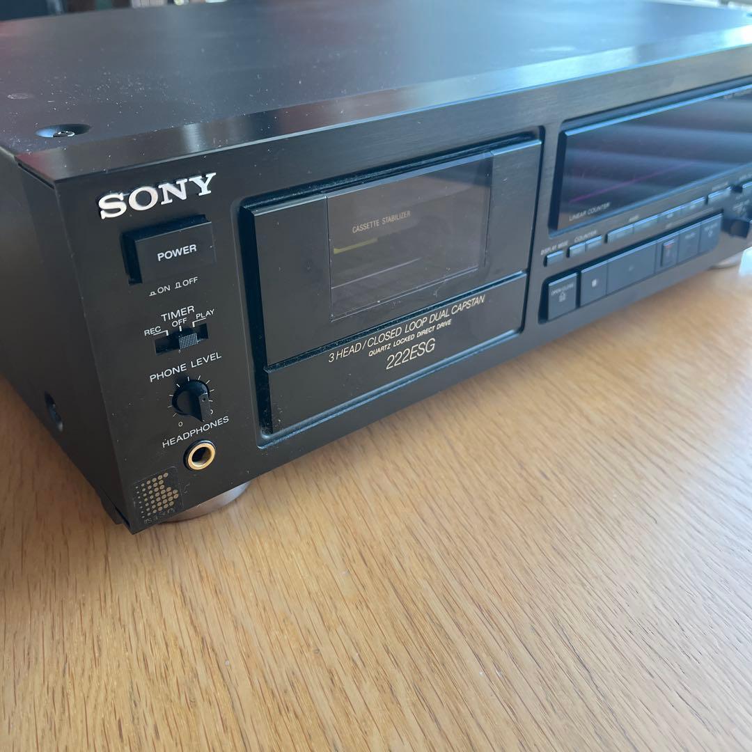 SONY カセットデッキ TC-K222ESG