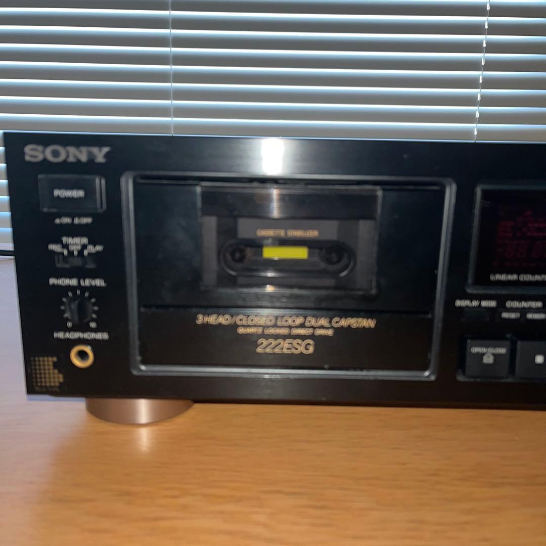 SONY カセットデッキ TC-K222ESG