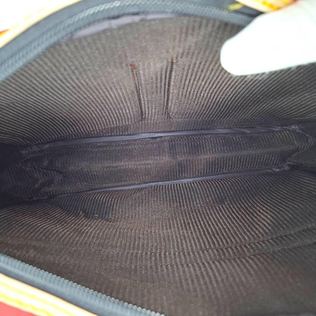 希少カラー　ハンティングワールド　ショルダーバッグ　バチュークロス　赤　6