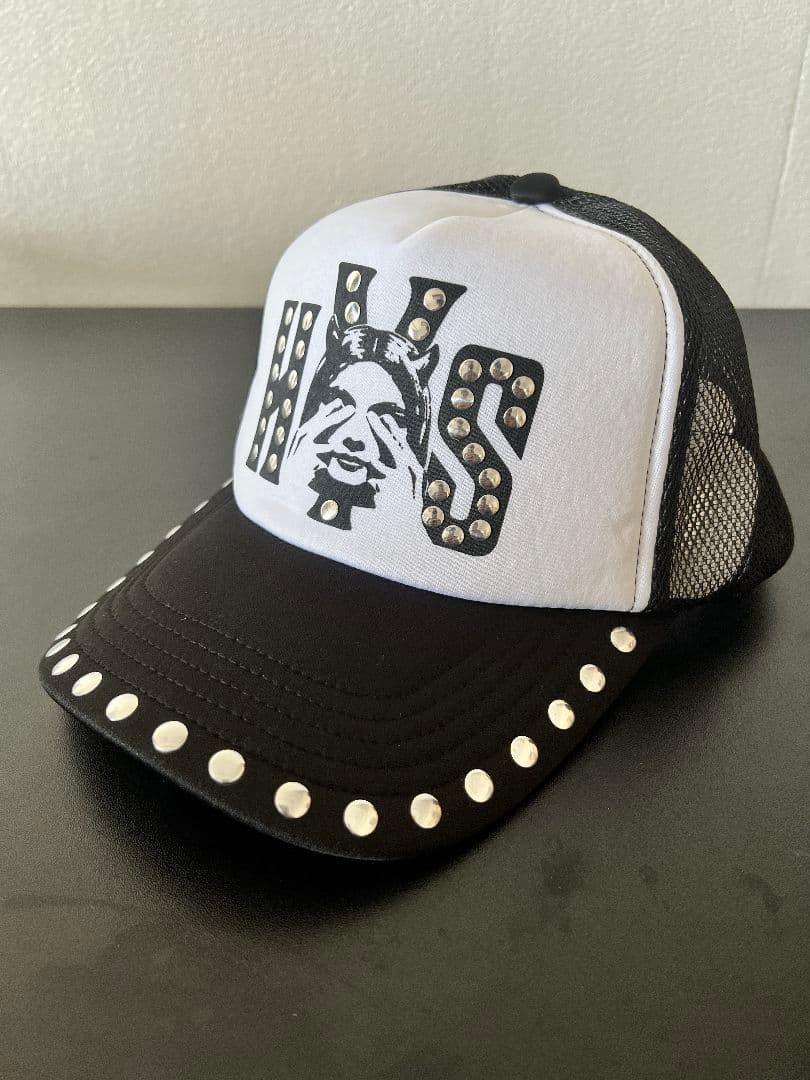 【新品未使用】ヒステリックグラマー　スタッズメッシュキャップ -28