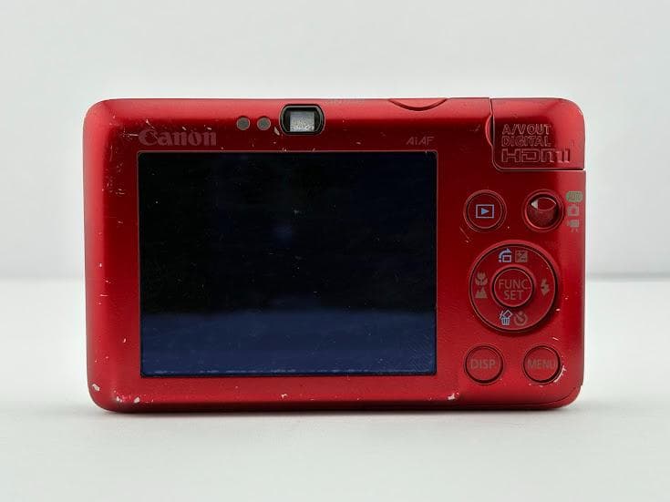 ★良品★ キヤノン CANON IXY DIGITAL 210 IS レッド