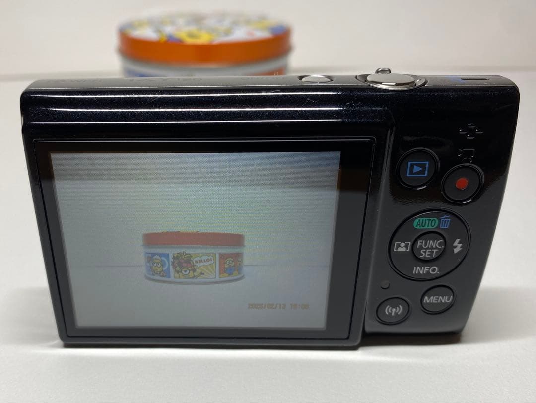 Canon IXY 190 コンパクトデジタルカメラ ブラック