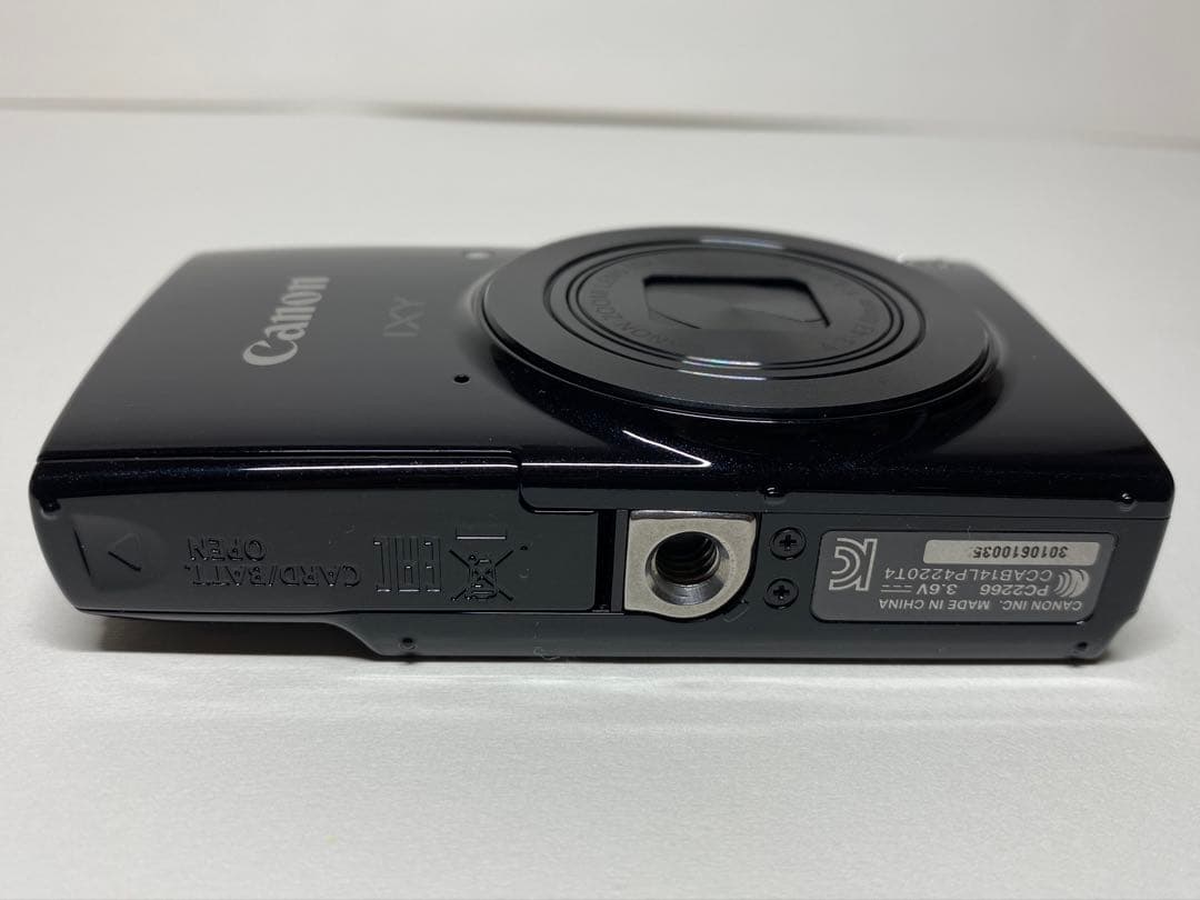Canon IXY 190 コンパクトデジタルカメラ ブラック