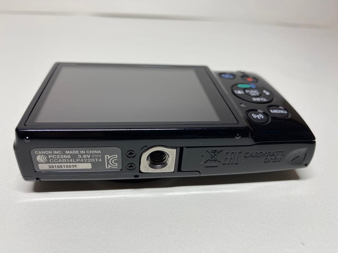 Canon IXY 190 コンパクトデジタルカメラ ブラック