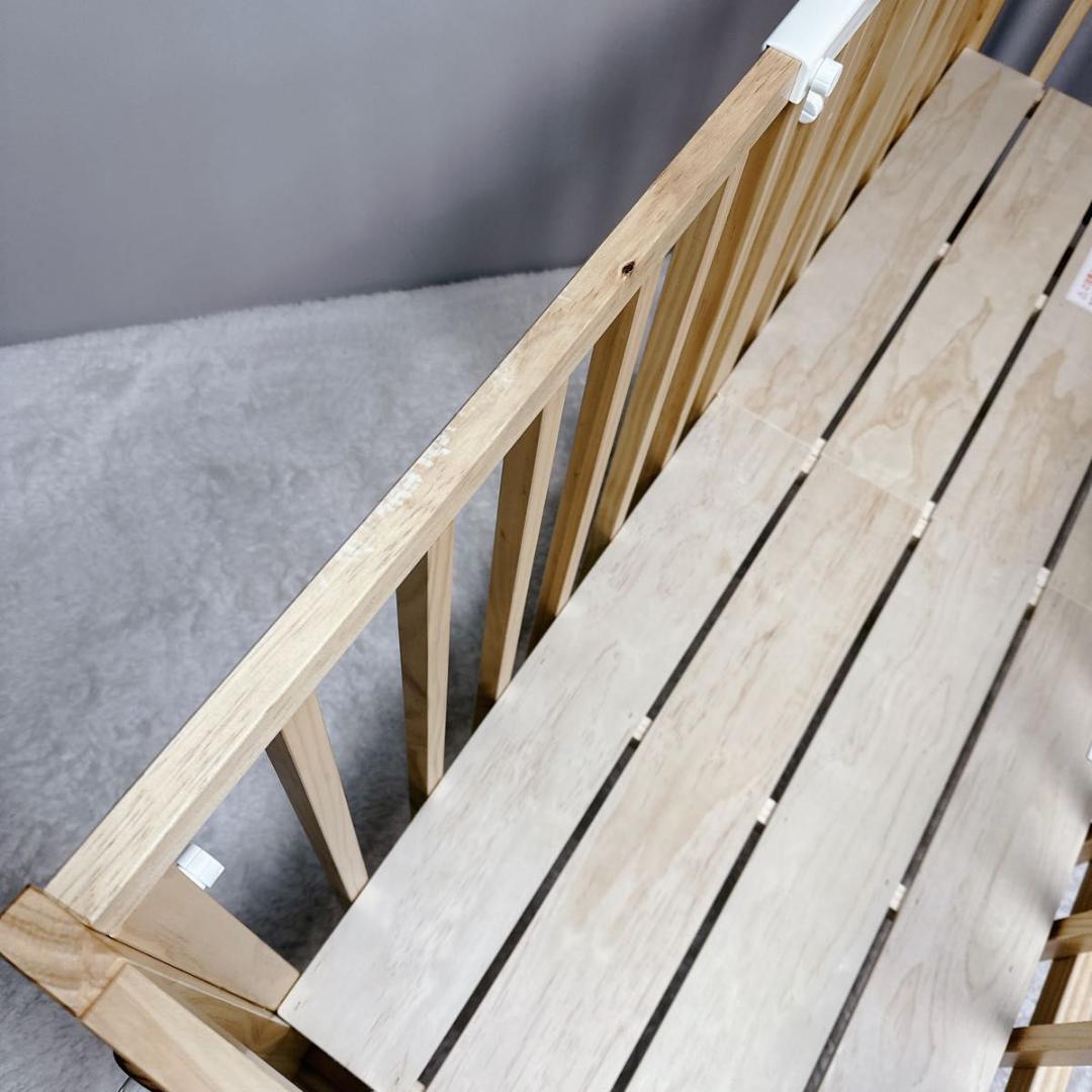 大和屋 yamatoya ベビーベッド そいねーる3 ベビーサークル NA