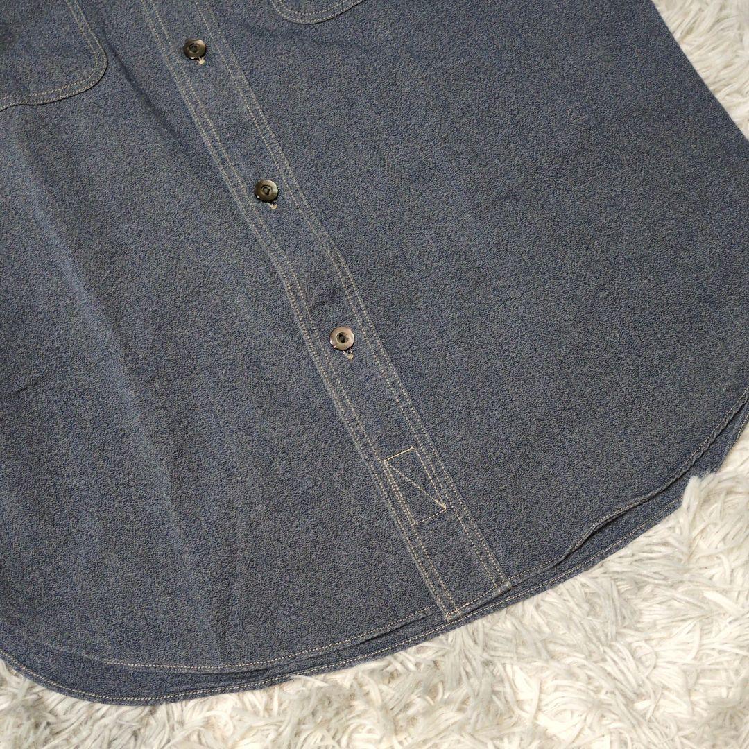 美品✨【DELUXEWARE】7620☆バレルシャンブレー☆Mサイズ