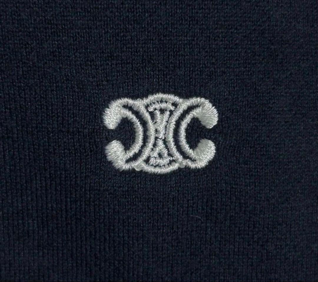 未使用級 山田涼介着用 celine トリオンフ カシミア混 パーカー 黒 L