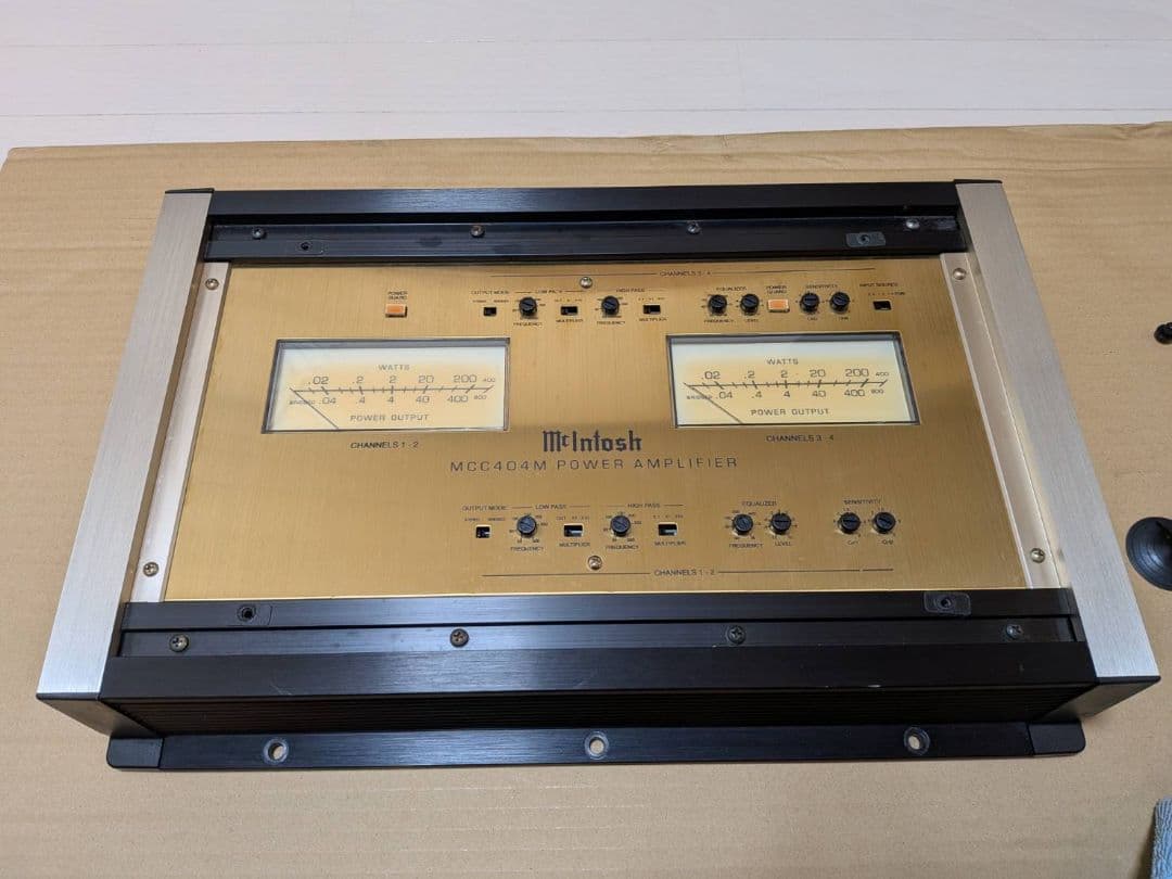 McIntosh MCC404M パワーアンプ中古品