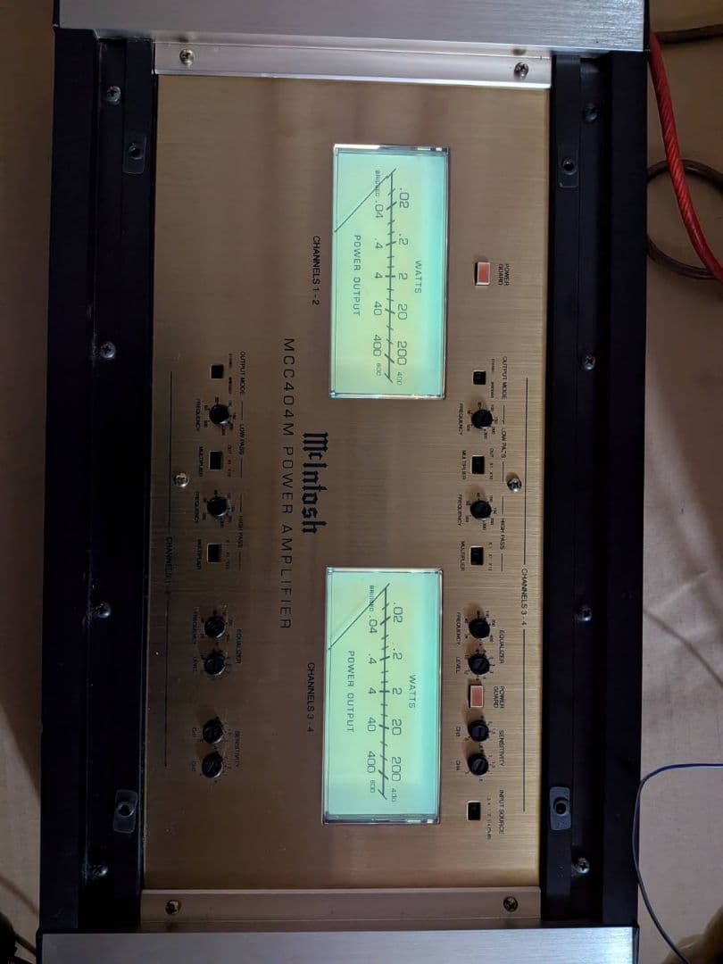 McIntosh MCC404M パワーアンプ中古品