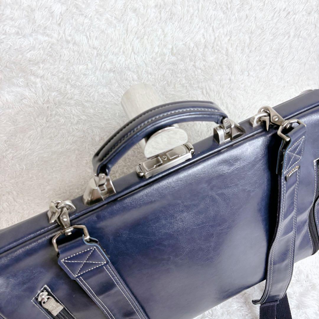 【未使用級】EVERWIN ダレスバッグ 3WAY 日本製 本革