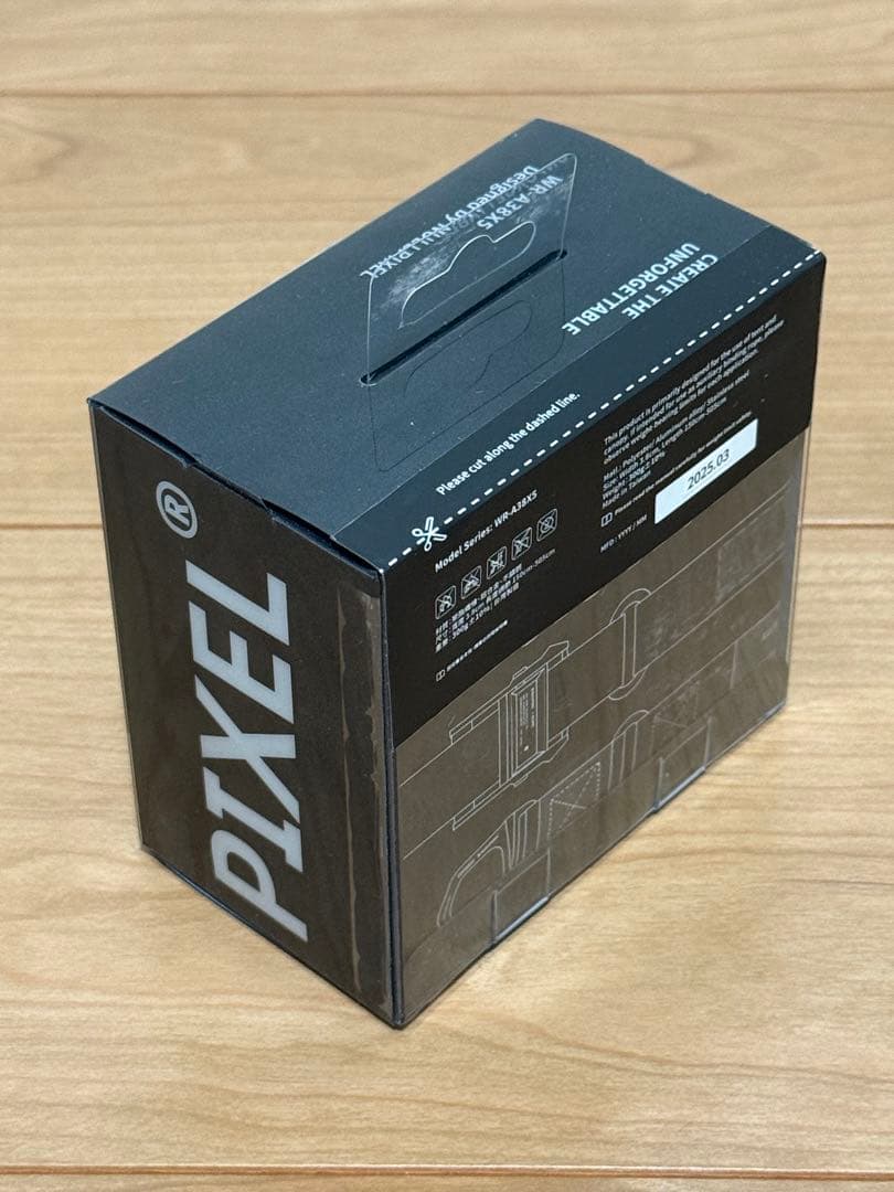 【新品未使用】NULLPIXEL W3.8 ROPE BLACK EDITION