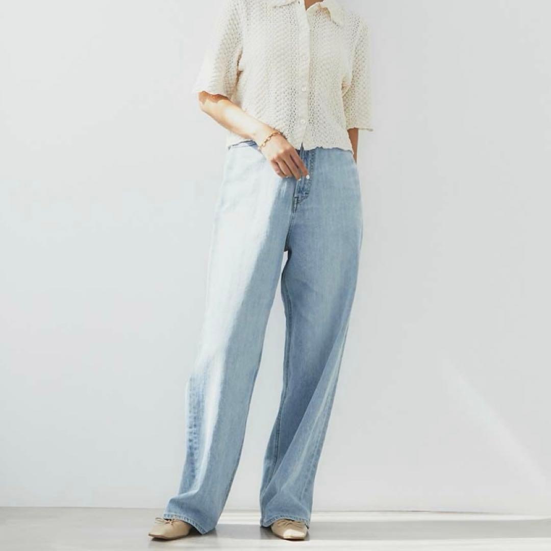 ヤヌーク YANUK JOAN ジョーン　ルーズストレート　23インチ