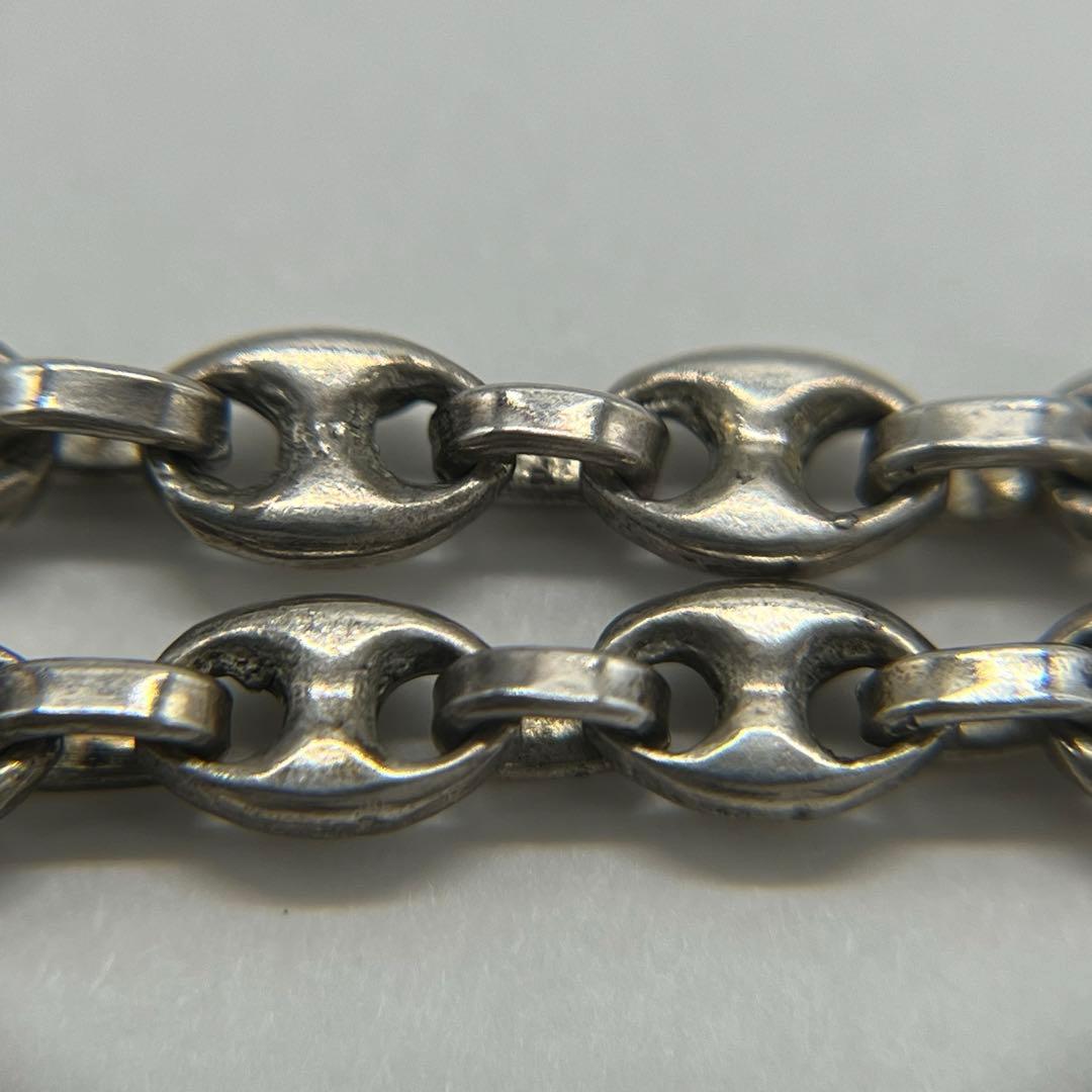 グッチ GUCCI マリーナチェーンロングネックレス アンカー SV800 希少