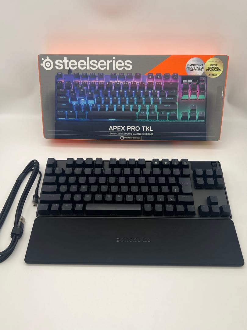 SteelSeries Apex Pro TKL メカニカルキーボード