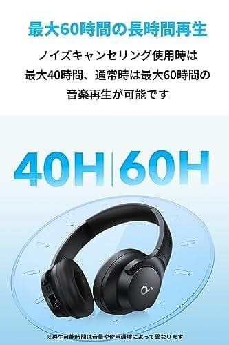 Anker Soundcore Q20i（Bluetooth 5.0 ワイヤレm
