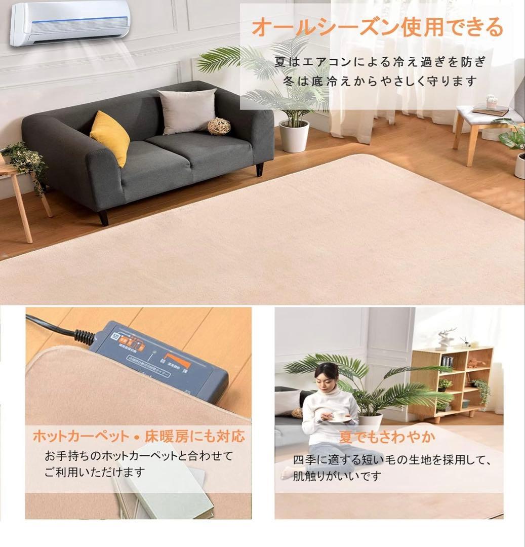 Panasonic DC-15NK ホットカーペット 本体＆おまけラグ　1.5畳