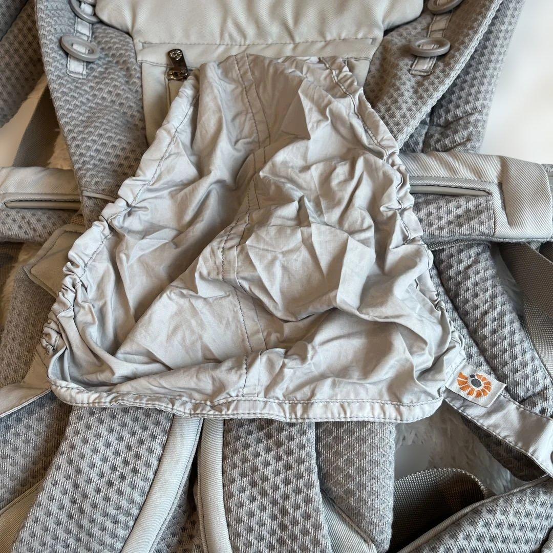 エルゴベビー オムニブリーズ 抱っこ紐 メッシュ パールグレー　ergobaby