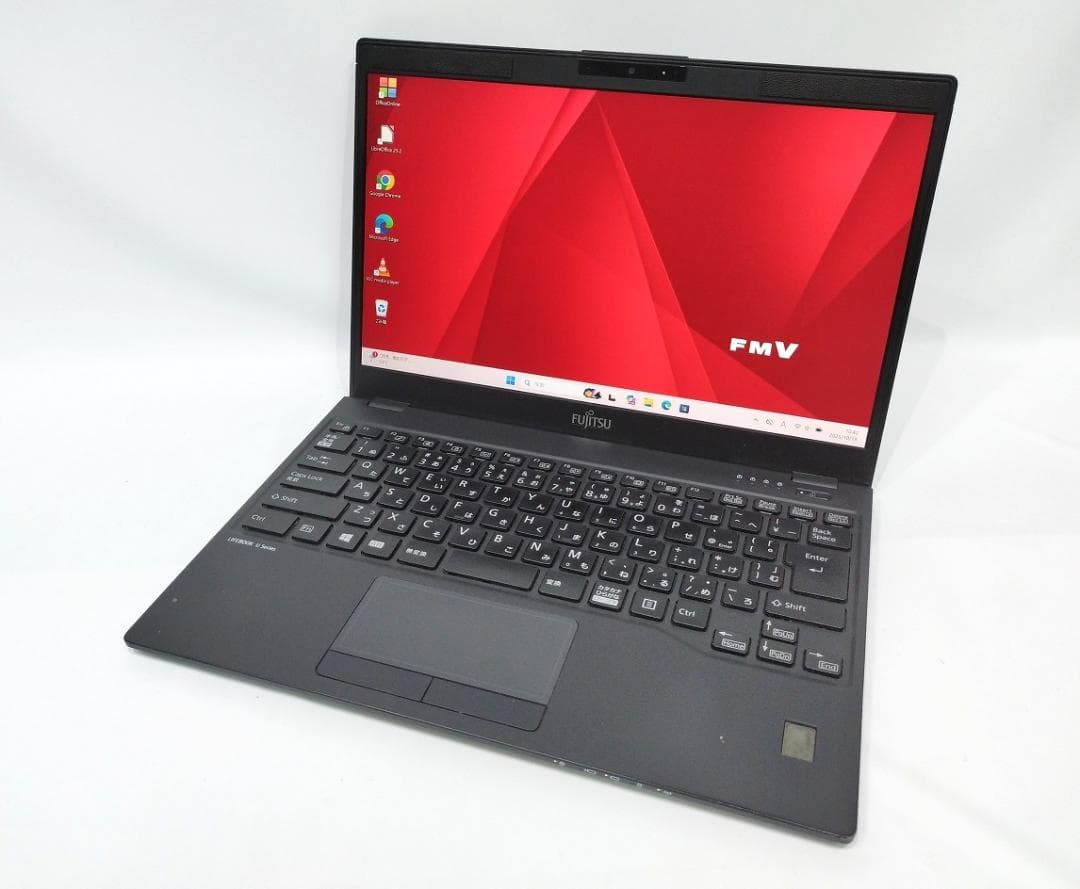 薄型軽量 FUJITSU U939/B8世代 i5 4GB カメラ Win11