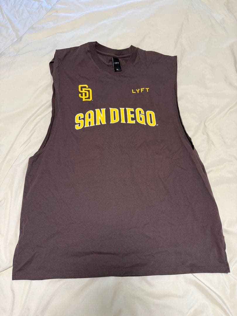 SAN DIEGO LYFT タンクトップ ブラウン