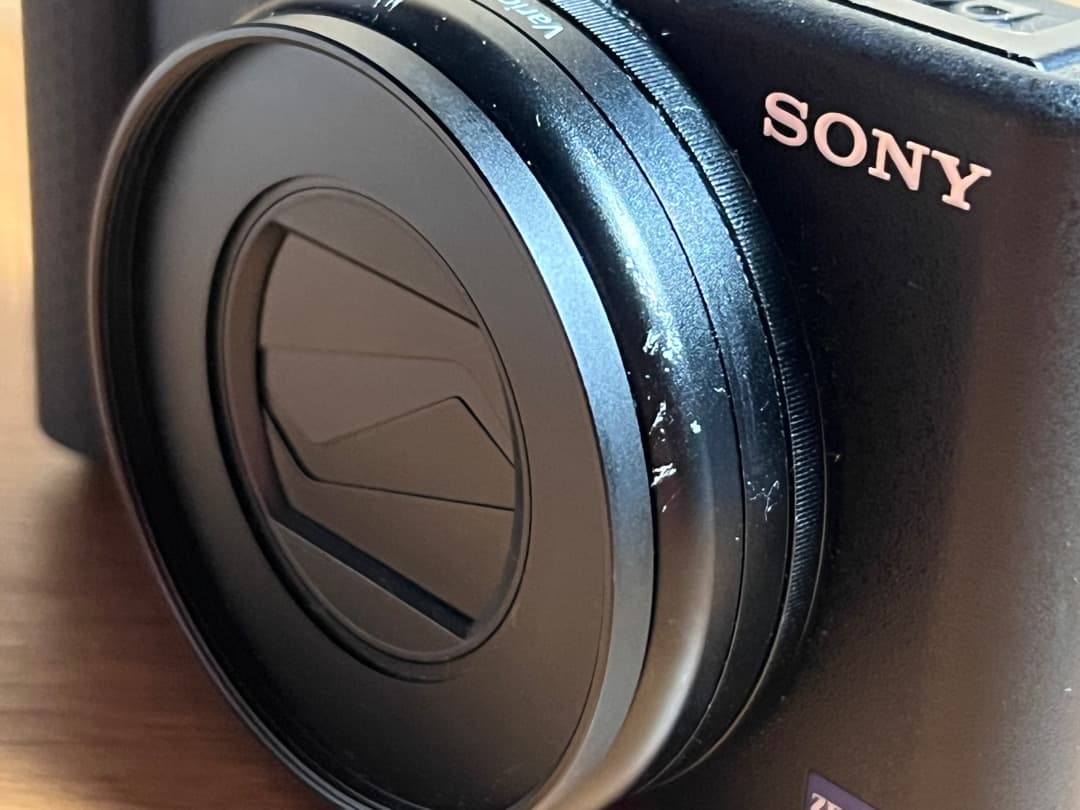 SONY VLOGCAM ZV-1 ＋広角レンズ＋外付マイク＋バッテリ充電器