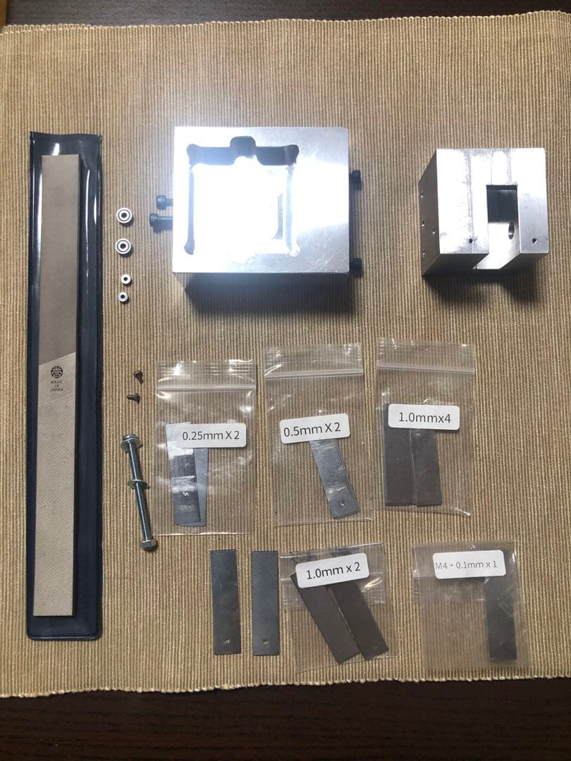 ミニ四駆　ペラタイヤ作成キット　ペラニスルンダー　Gベース　ウッドレース　等