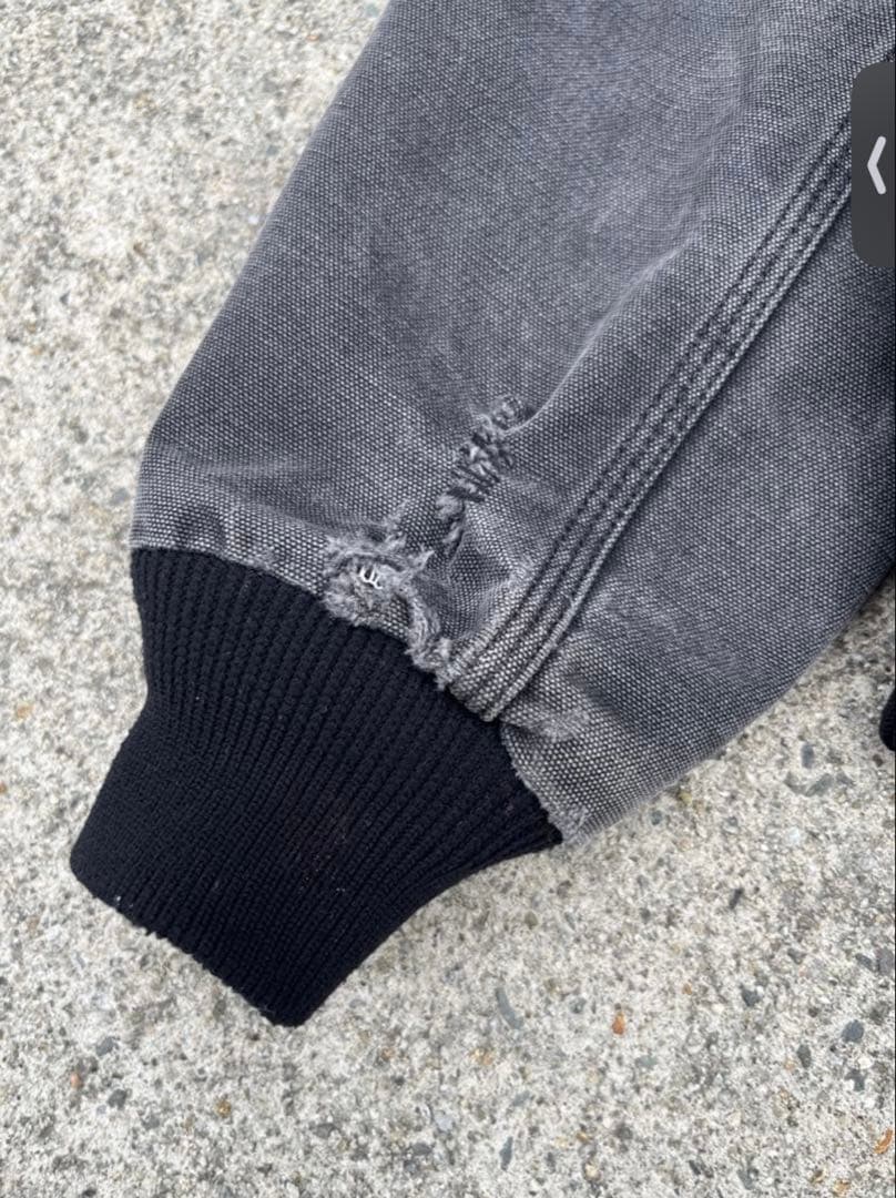【雰囲気抜群】carhartt サンタフェジャケット ブラック90s