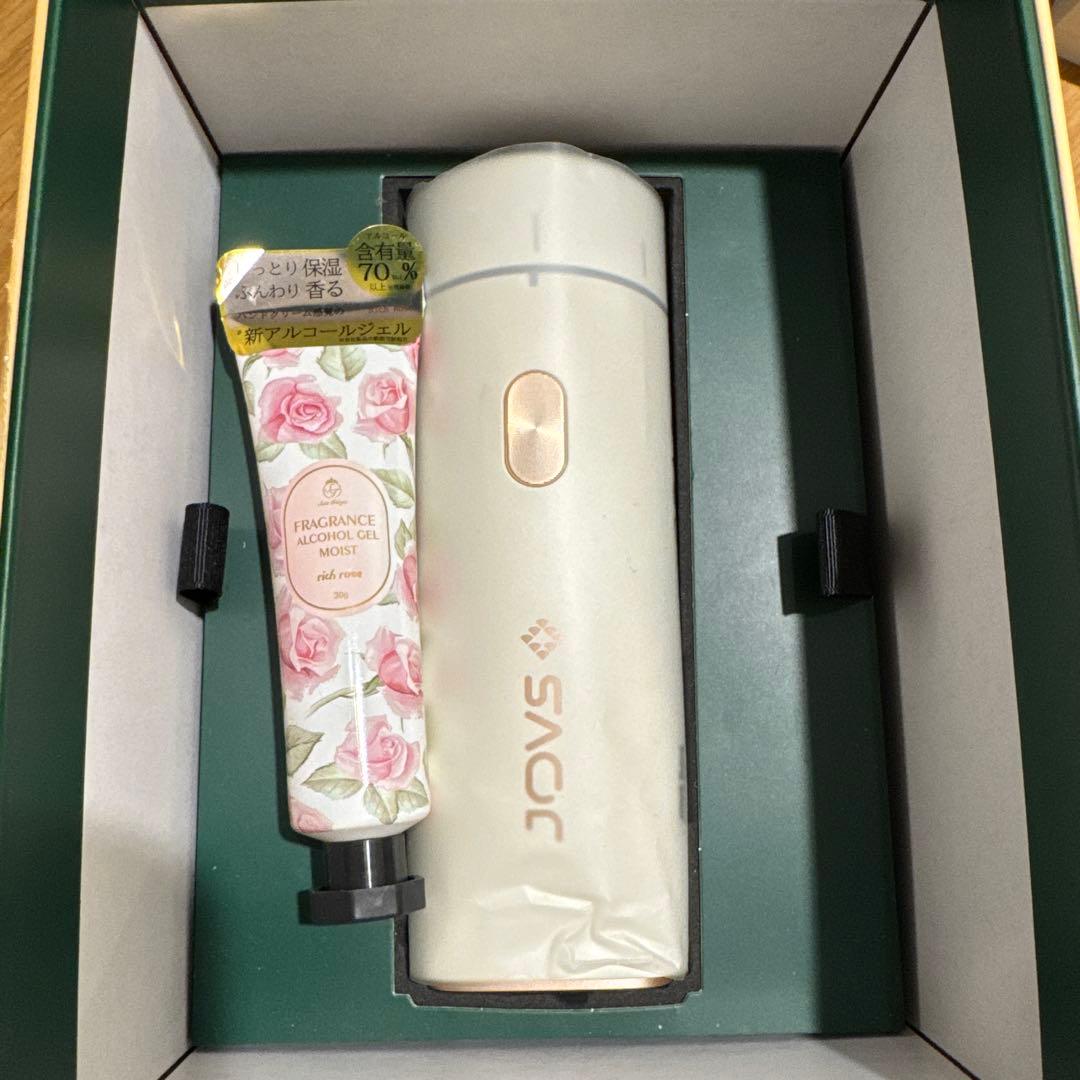 【新品未使用】JOVS DORA 脱毛器 ホワイトA367（Dora 1.2）