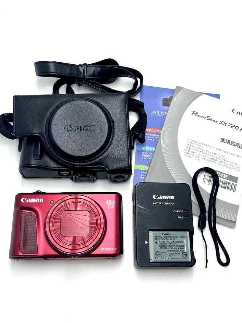 【超美品】PowerShot SX720 HS レッド