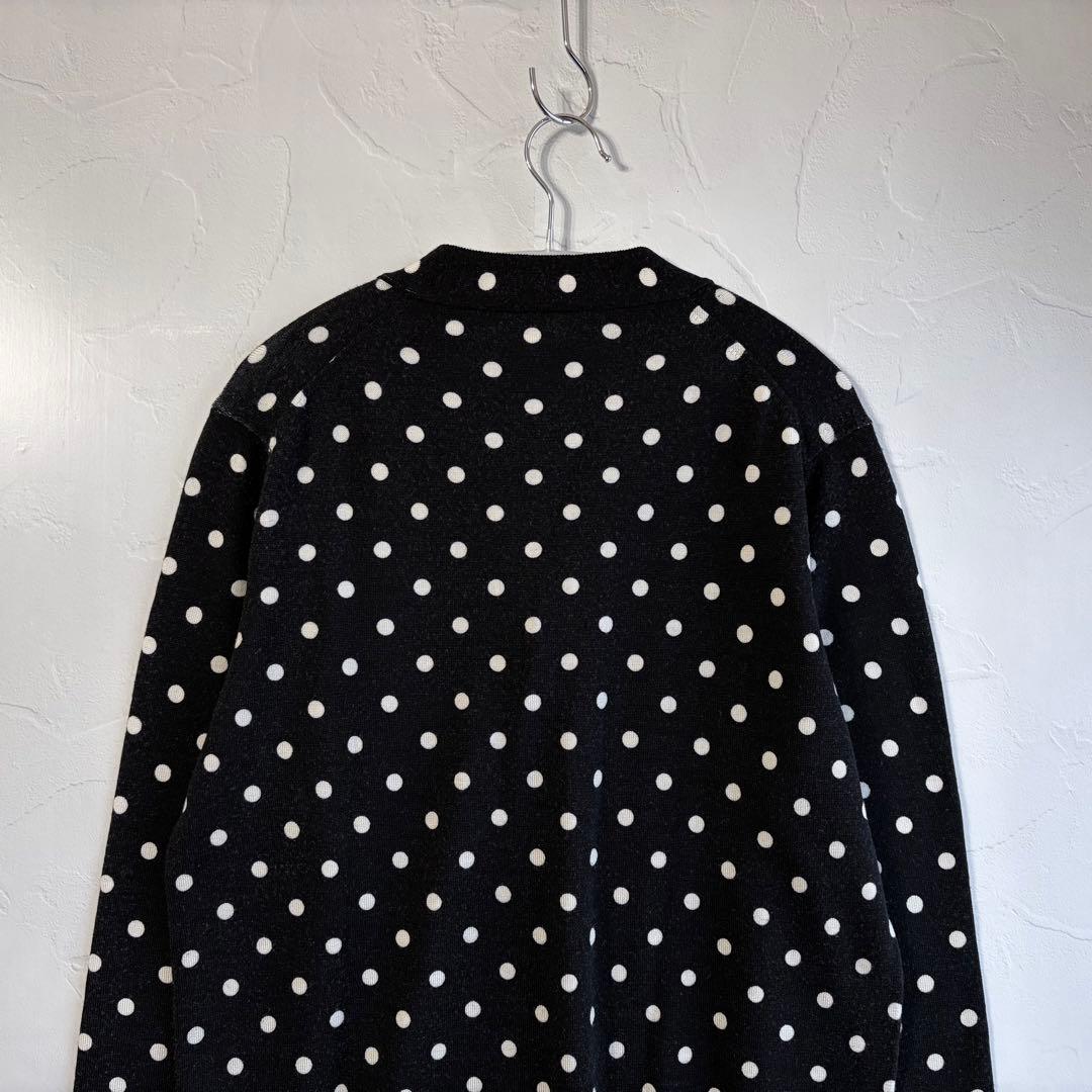 【BLACK COMME des GARÇONS】Wool cardigan