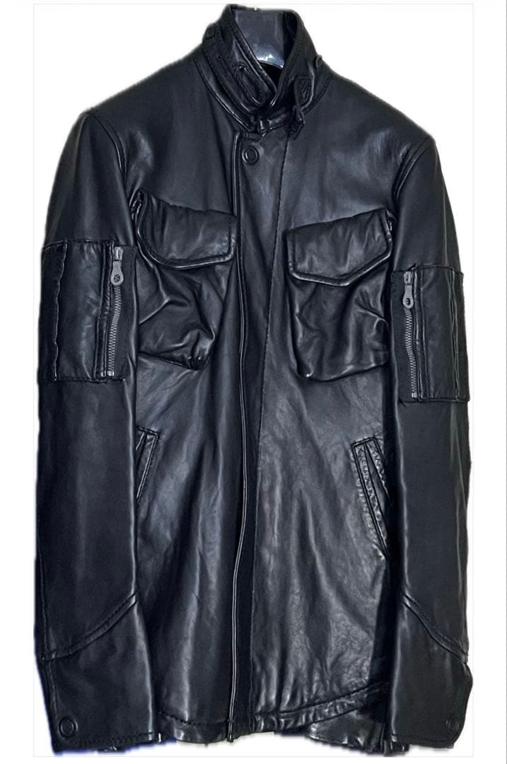 domestic brand cherry sunburst ライダースJK