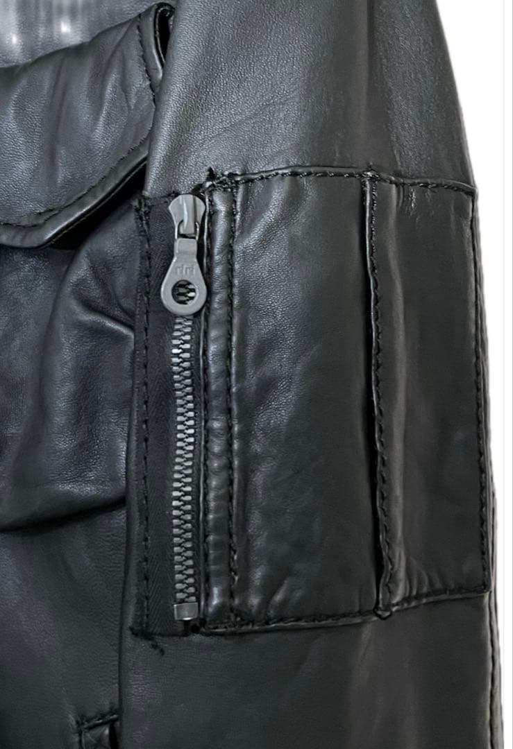 domestic brand cherry sunburst ライダースJK