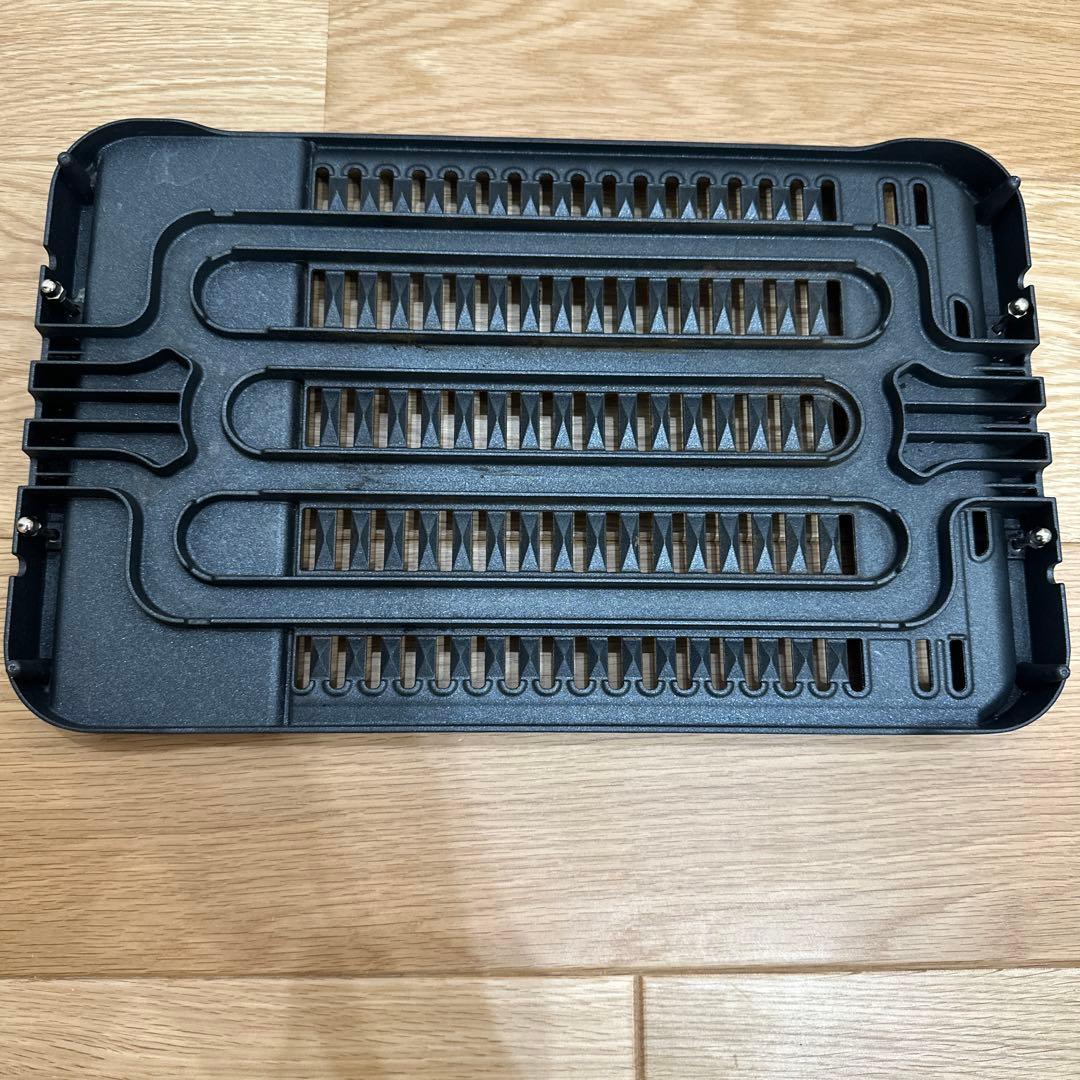 山善 煙の少ない焼肉プレート ワイドサイズ YGMC-FXT130黒