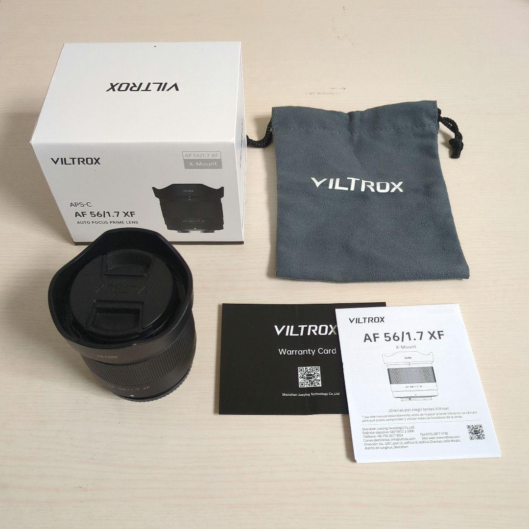 Viltrox 56mm f1.7 Xマウント 単焦点レンズ