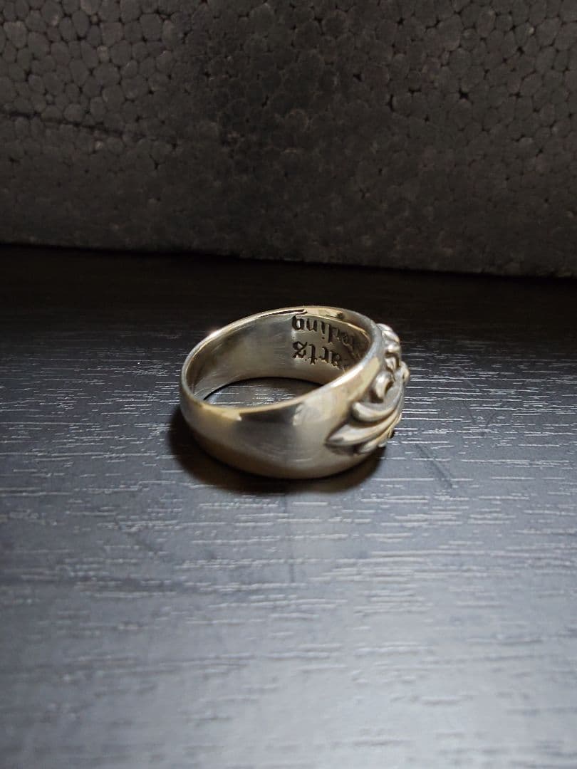 CHROME HEARTS クロムハーツ　フローラルクロスリング