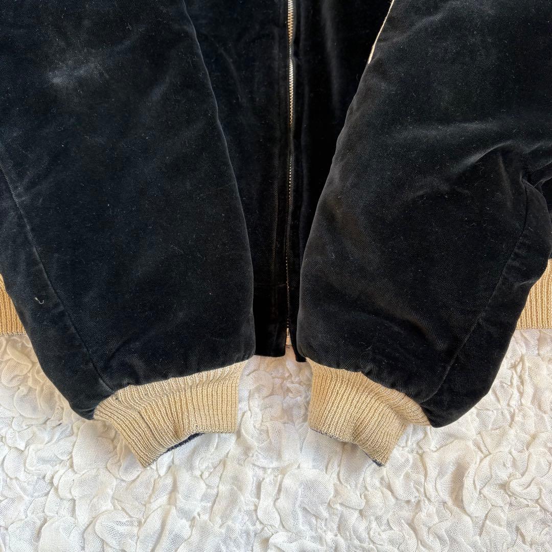 テーラー東洋 アラスカジャン 別珍×サテン リバーシブル スカジャン　中サイズ